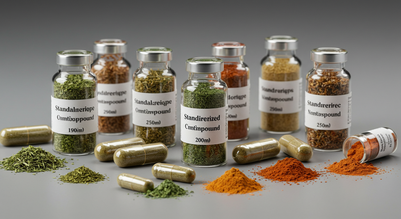 Are there any side effects of standardized herb extracts