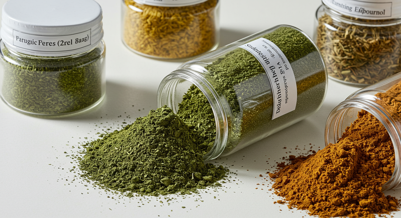 What are the benefits of using standardized herb extracts