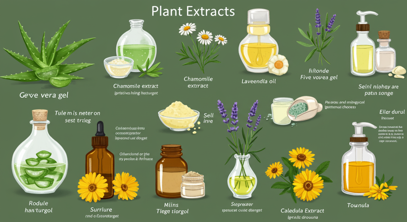 What types of plant extracts are available from China suppliers