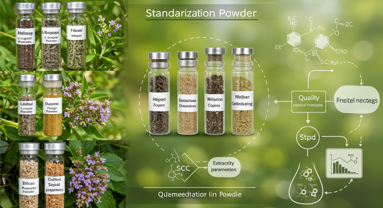 why is standardization important  in herbal extracts