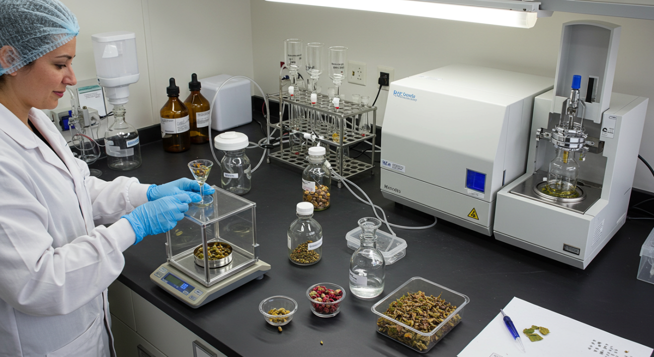 Food grade standardized plant extracts