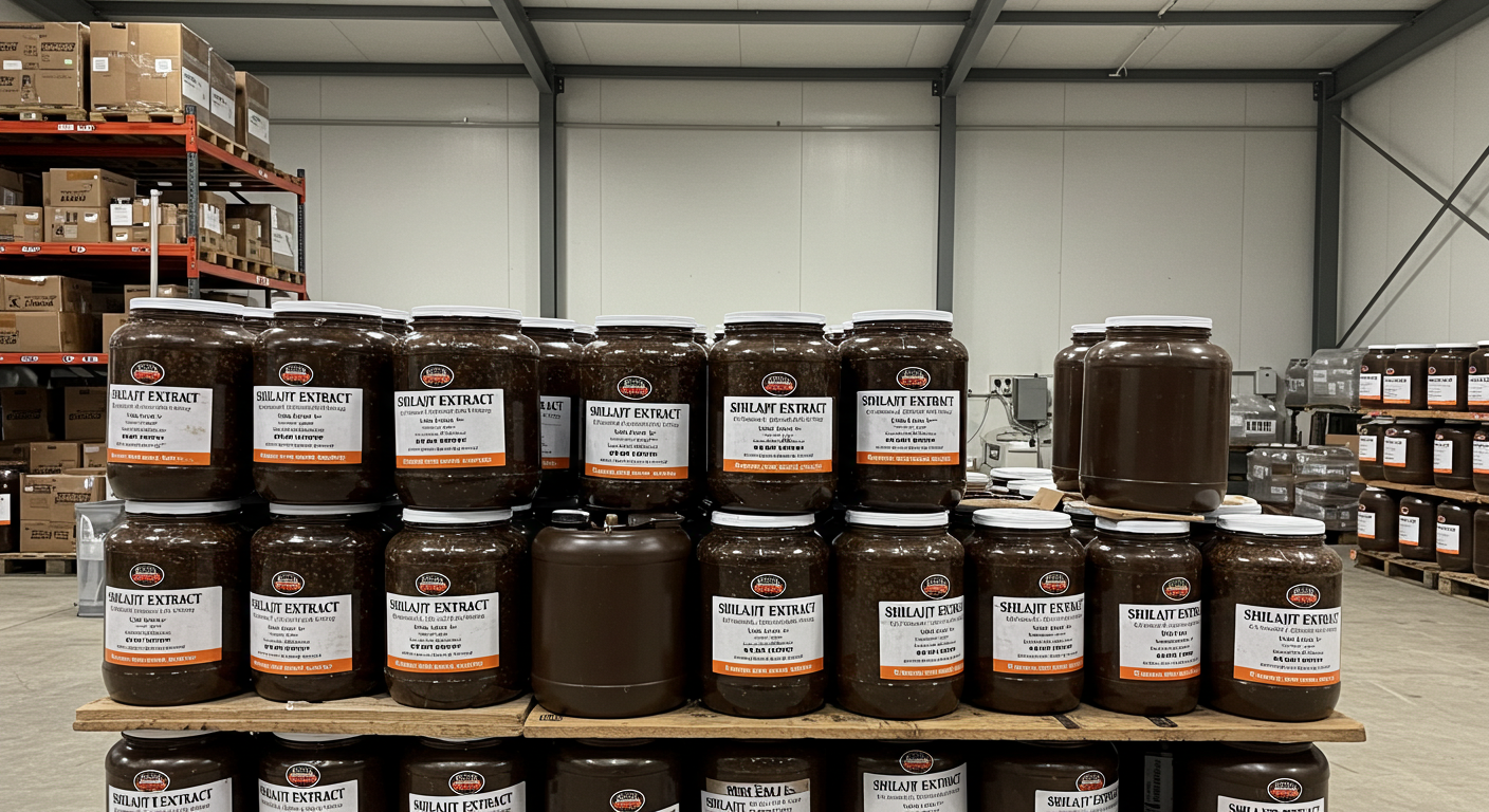 shilajit extract bulk supplier